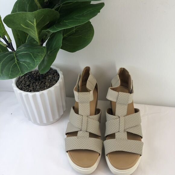 Dr. Scholl's Shoes - Dr. Scholls Original Collection Saffron Wedge Sandals Women's Size 8.5 M